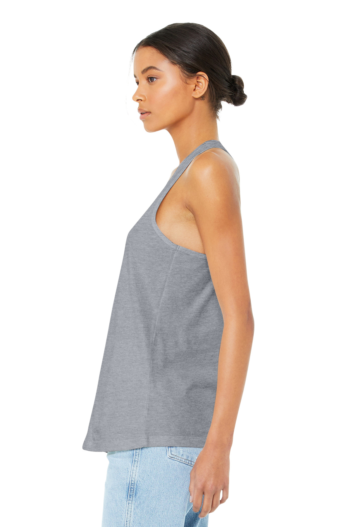 BELLA+CANVAS Women's Jersey Racerback Tank. BC6008 52