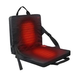 Adjustable Foldable Heated Stadium Seats Cushion with Zipper 2