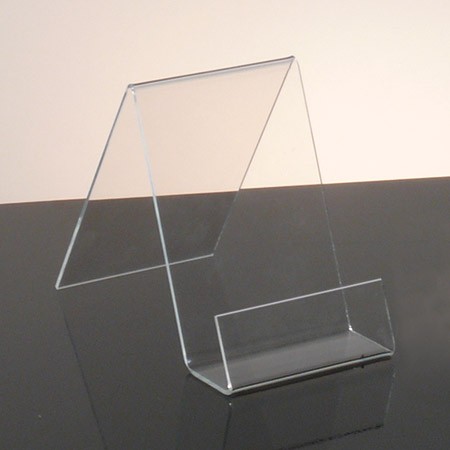 Acrylic J-Stand 4"w x 6"h