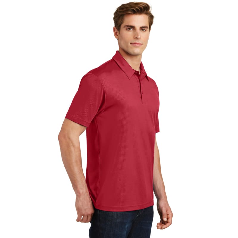 Sport-Tek Embossed PosiCharge Tough Polo . 11