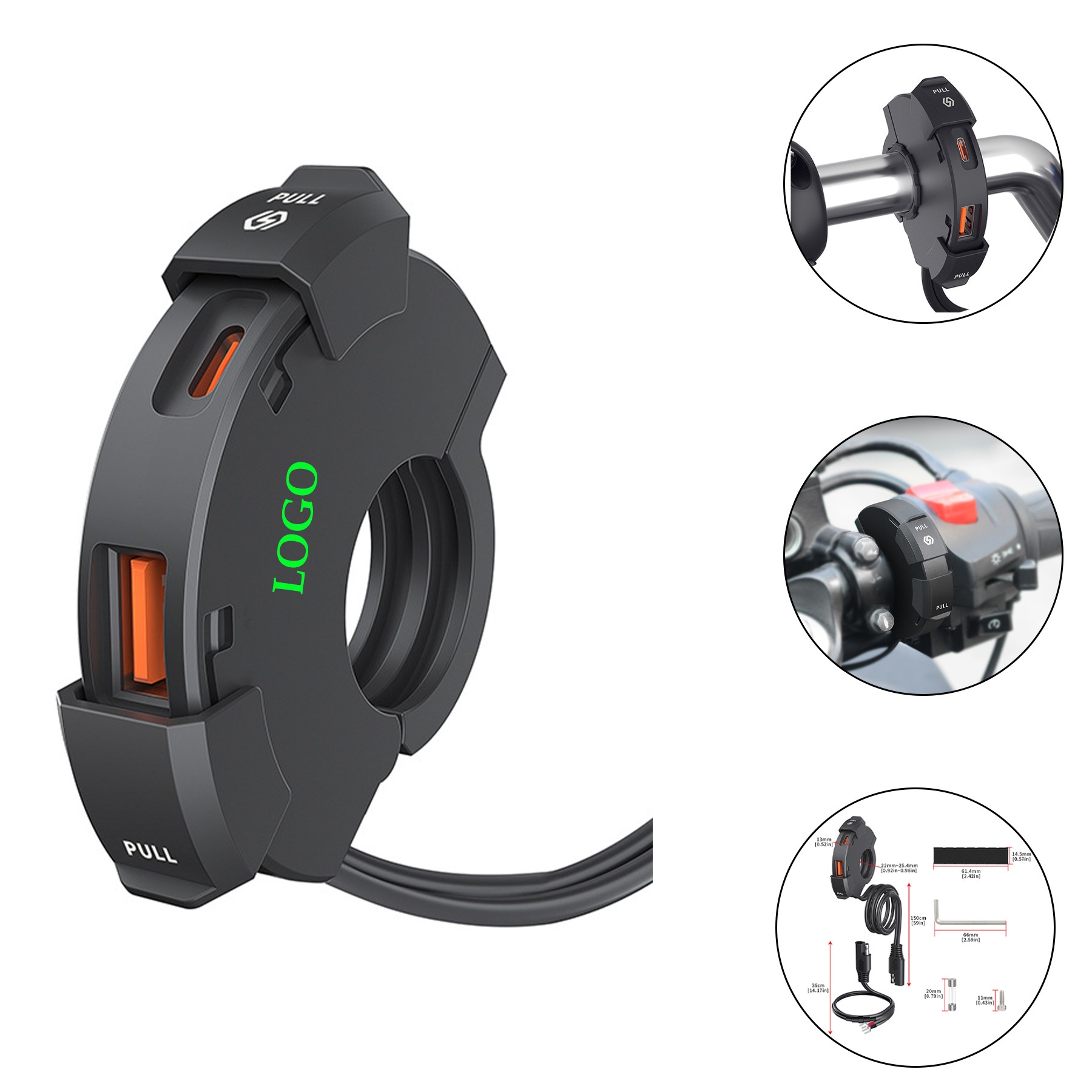 Motorcycle Phone Charger