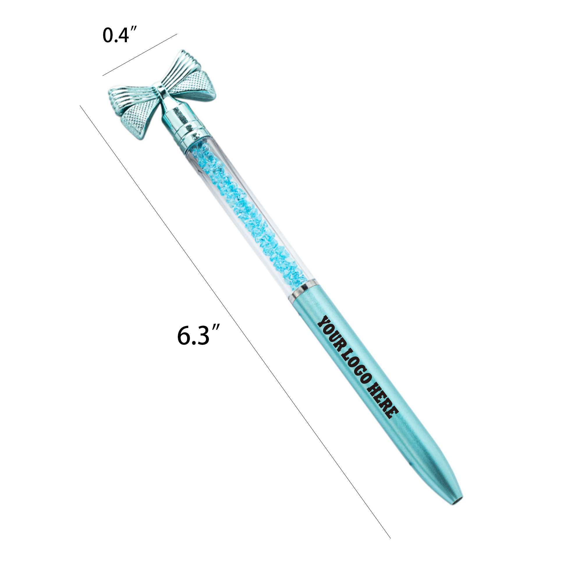 Bow-Styled Twist Ballpoint 3
