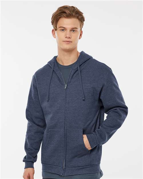 Unisex Full-Zip Hooded Sweatshirt - 331 28