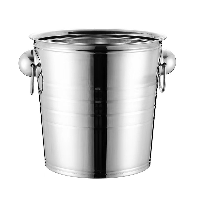 5 Quarts Stainless Steel Champagne Bucket 6