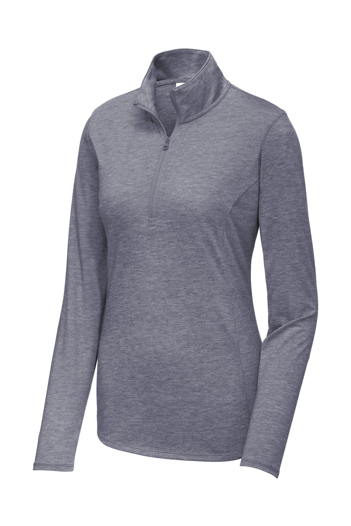 Sport-Tek Women's PosiCharge Tri-Blend Wicking 1/4-Zip Pullover. LST407 43