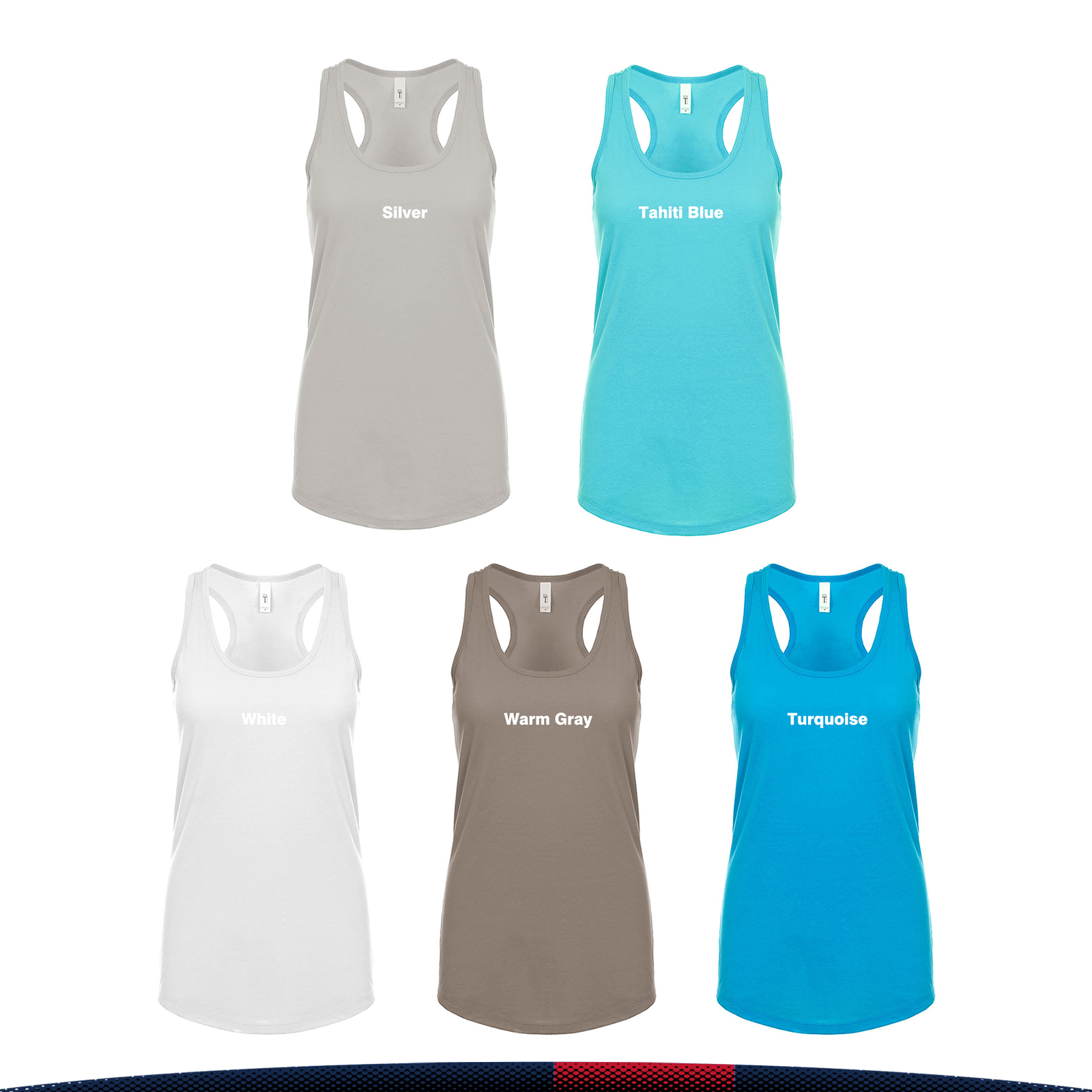 Next Level® Ladies' Racerback Tank Tops 2