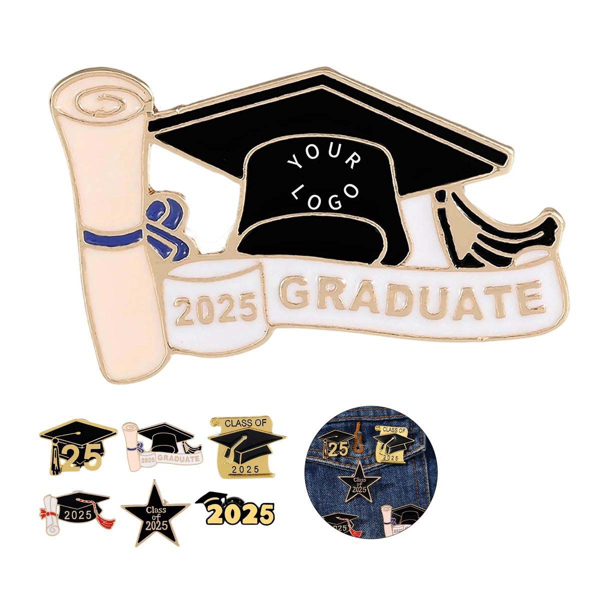 Class of 2025 Lapel Pin for Academic Events 3