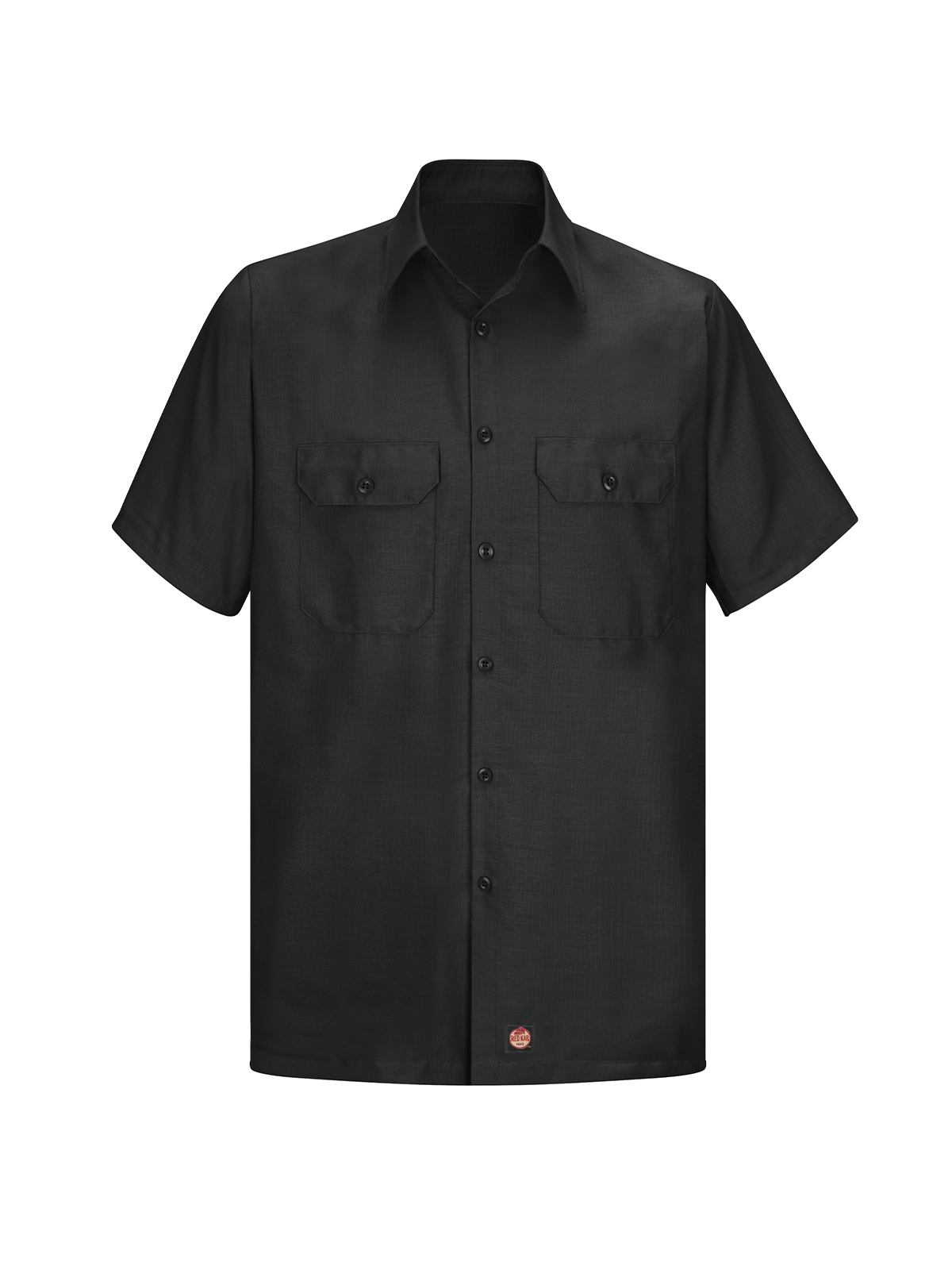 Red Kap Shirts -  Men's Short Sleeve Solid Rip Stop Shirt