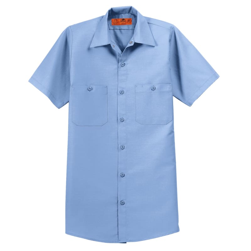 Red Kap Long Size, Short Sleeve Industrial Work Shirt. 3