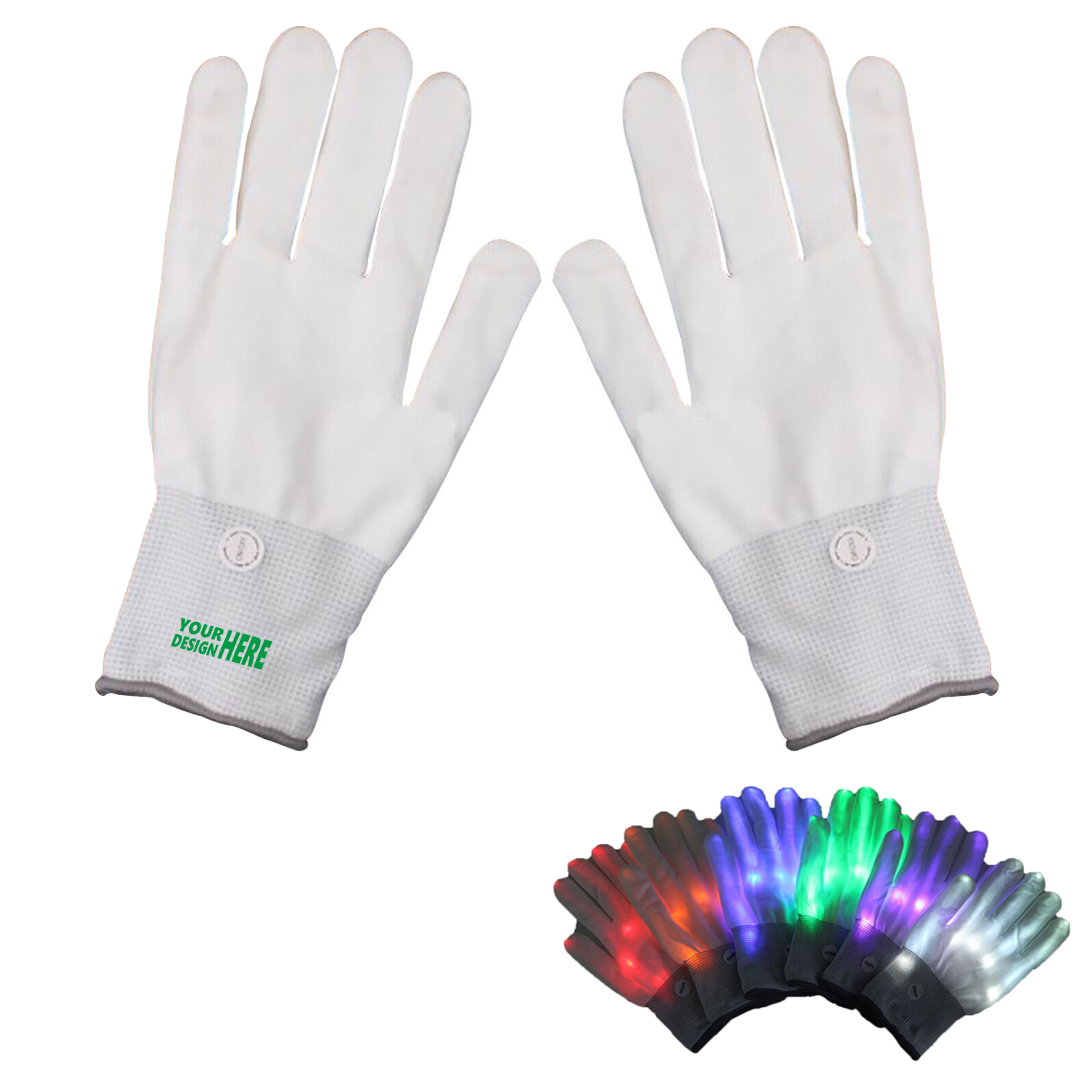 LED Light-Up Gloves - Perfect for Parties & Events 1