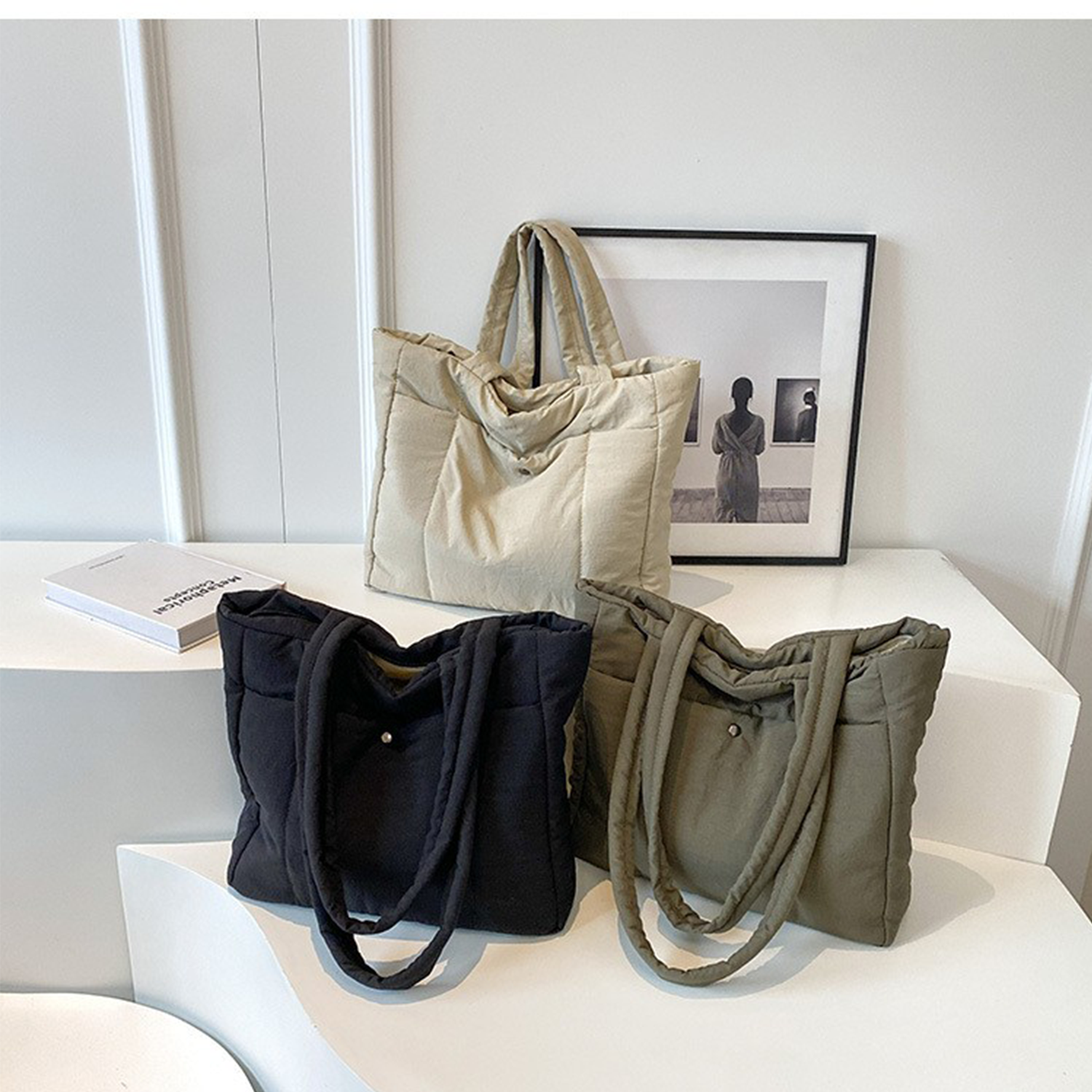 Soft Cloud One Shoulder Tote Bag 5