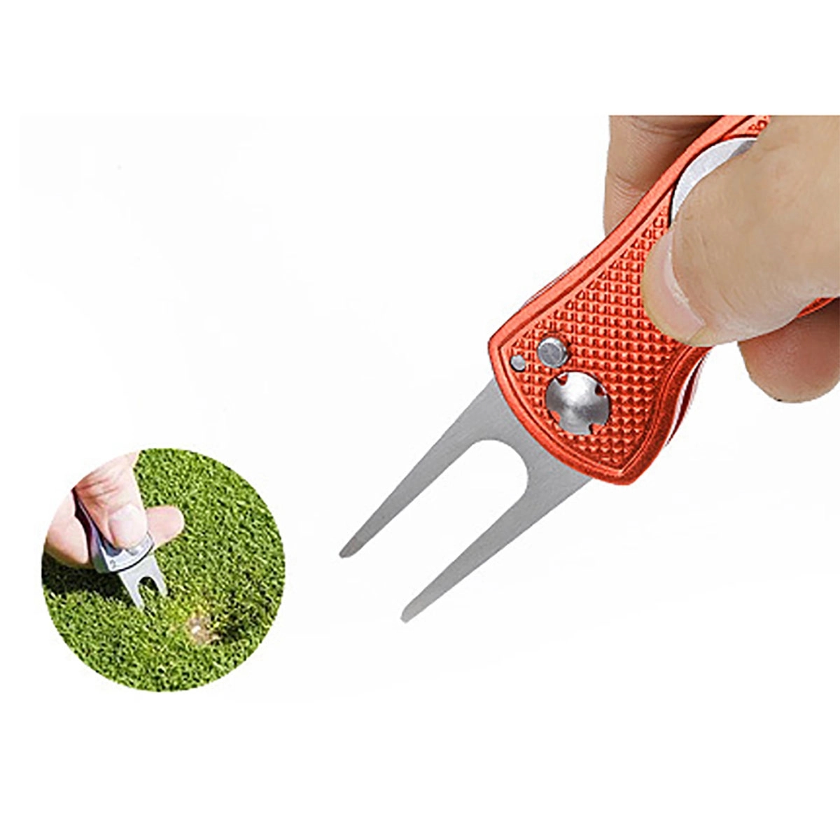Foldable Golf Divot Tool 4