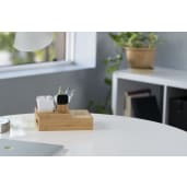 Bamboo Fast Wirelsss Charging Dock Station 28