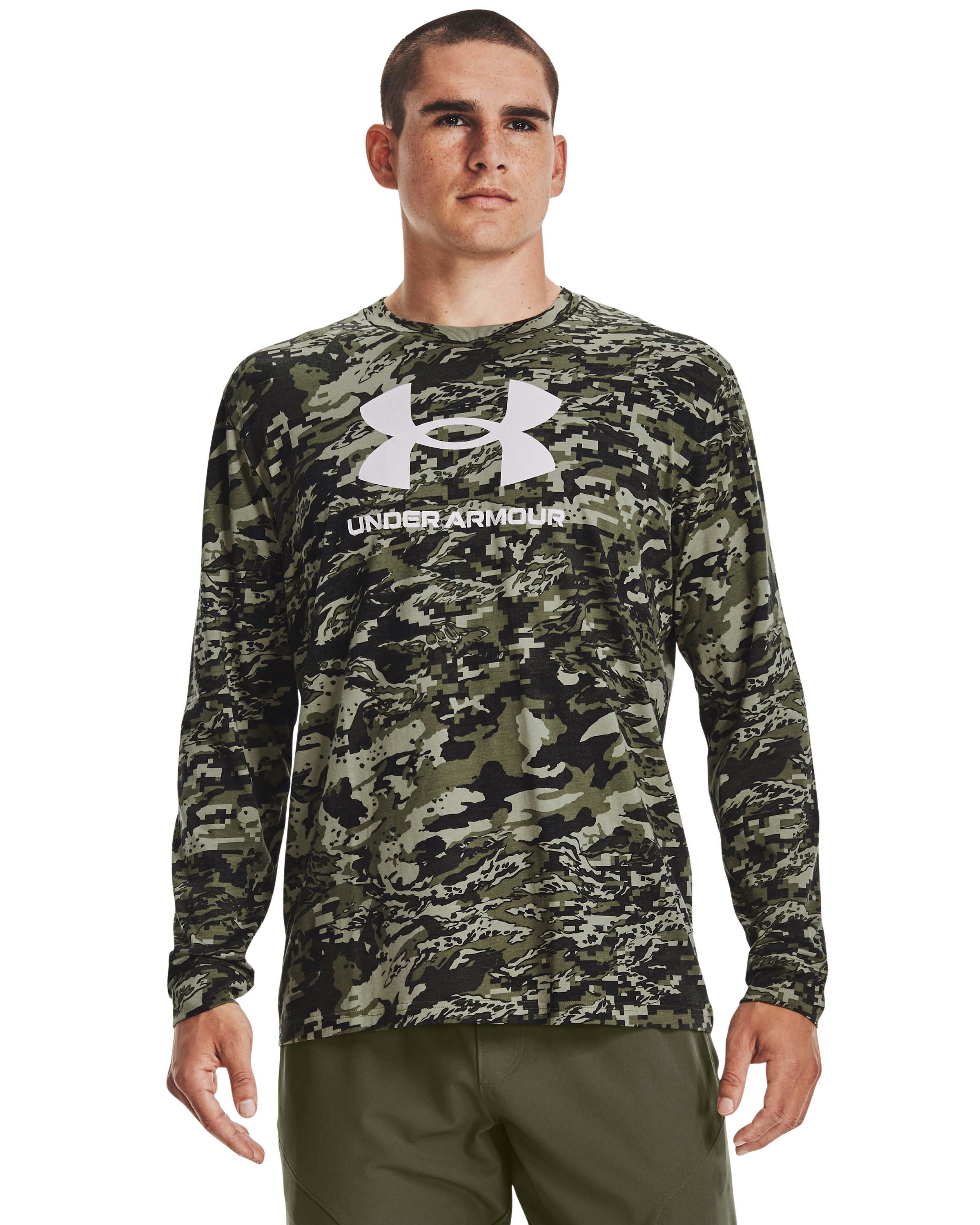 UA ABC Camo Men's Long Sleeve 6