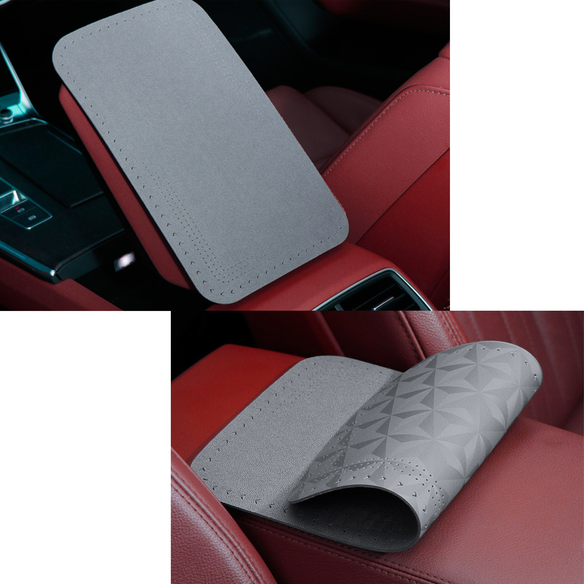 Leather Buffered Armrest Cover 3