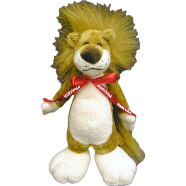 Long Body Stuffed Animal 10" Lion