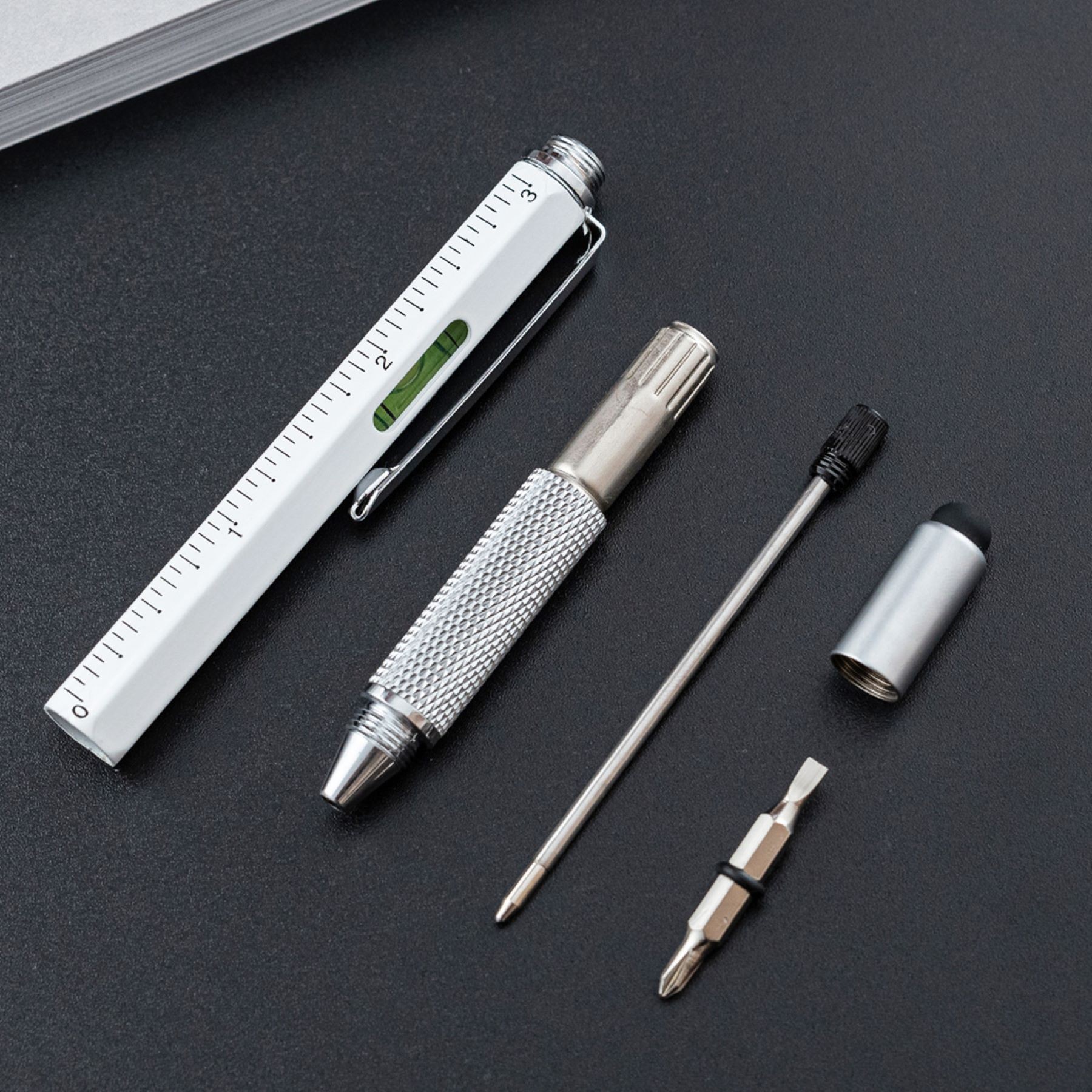 6 In 1 Multitool Metal Ballpoint Pen 4