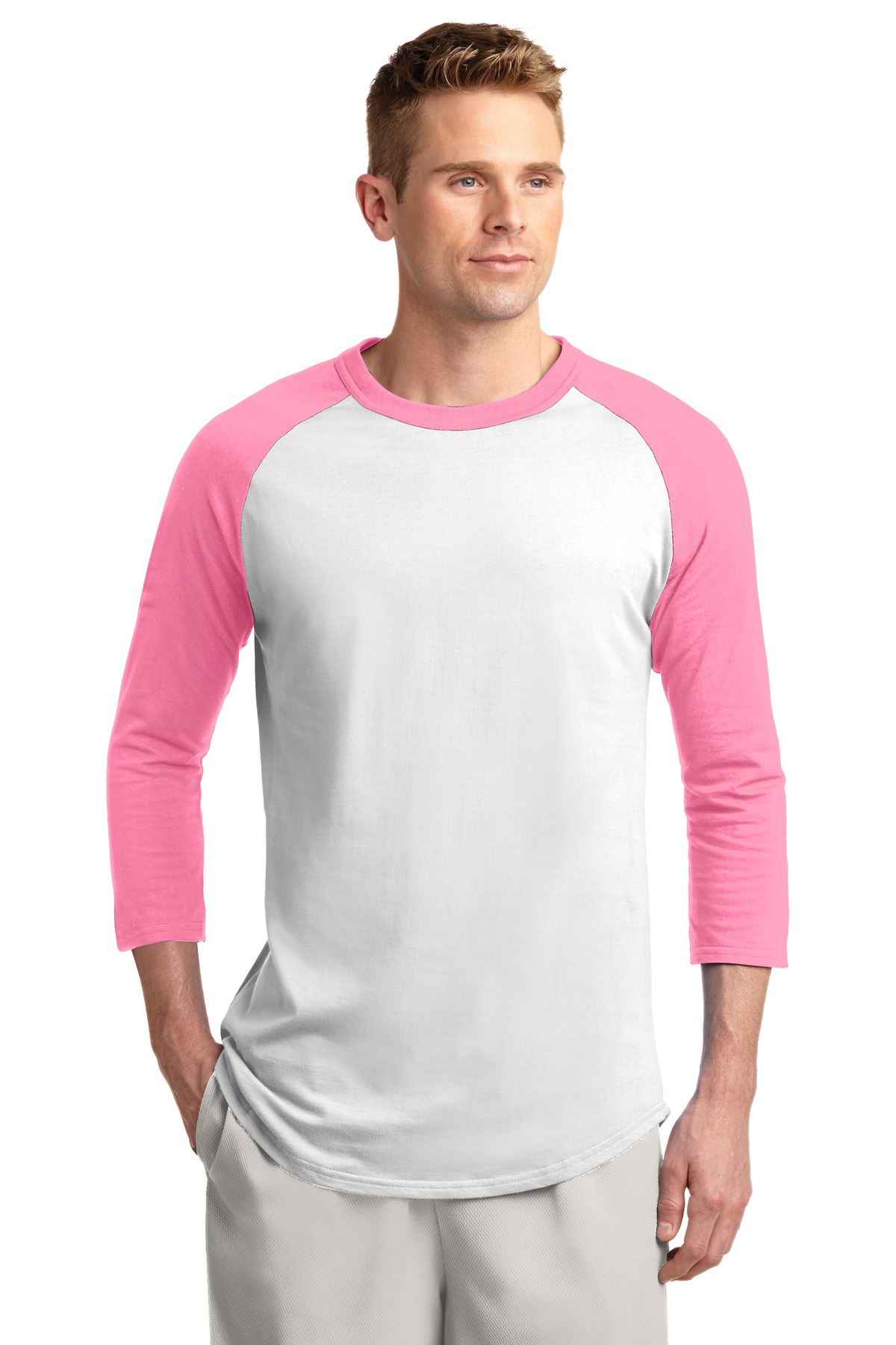 Sport-Tek Colorblock Raglan Jersey. T200 30