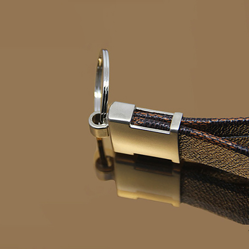 Lattice Leather Key Chain 4