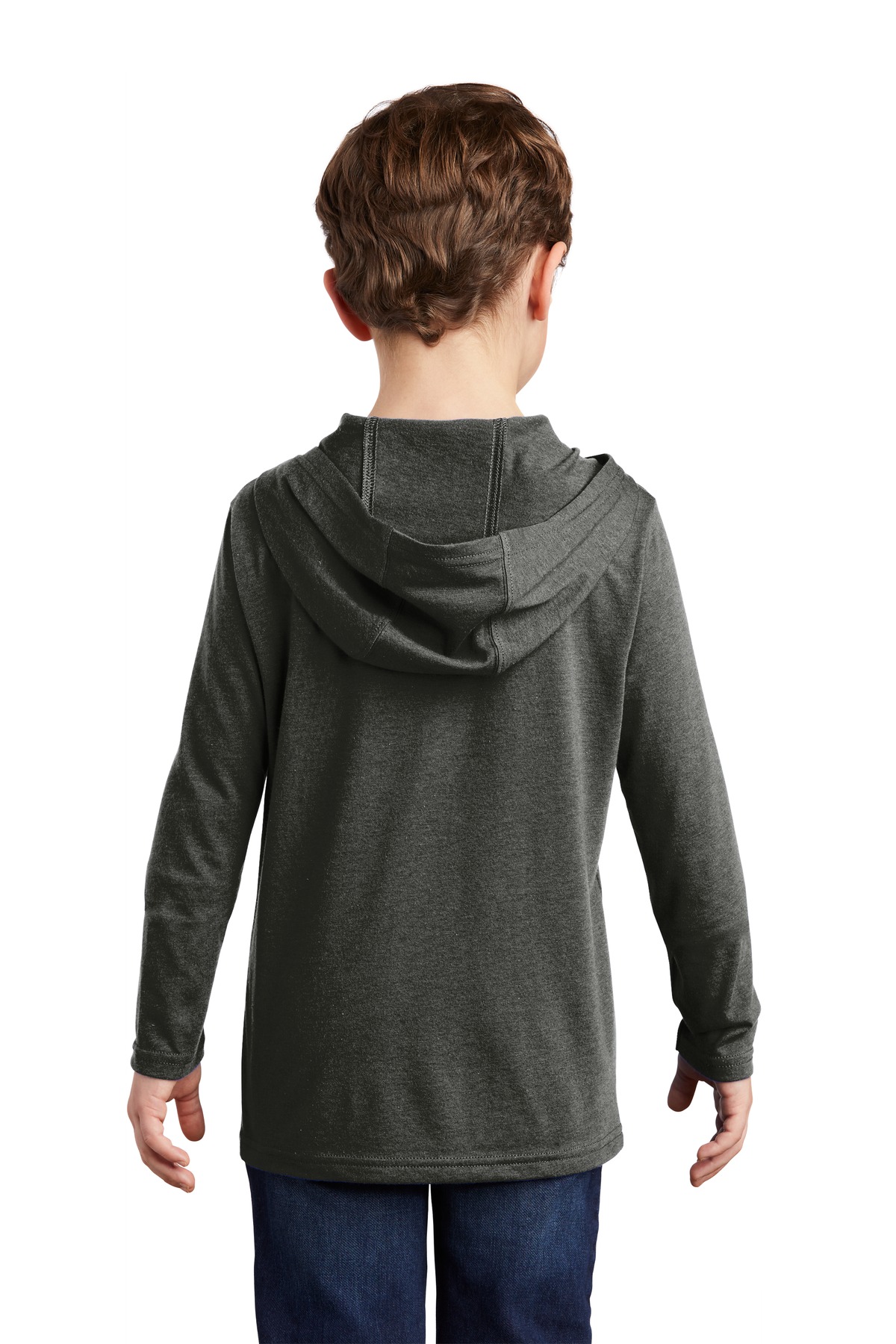 District Youth Perfect Tri Long Sleeve Hoodie DT139Y 24