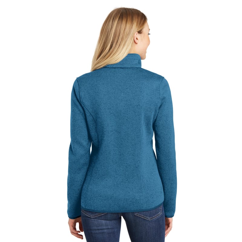 Port Authority Women's Sweater Fleece Jacket. 21