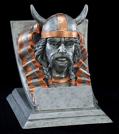 Viking Spirit Mascot Resin 2