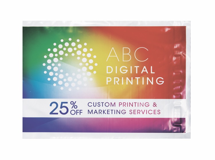 Full Color Flat 2-Sided Poly Mailer (9.75" x 12") 2
