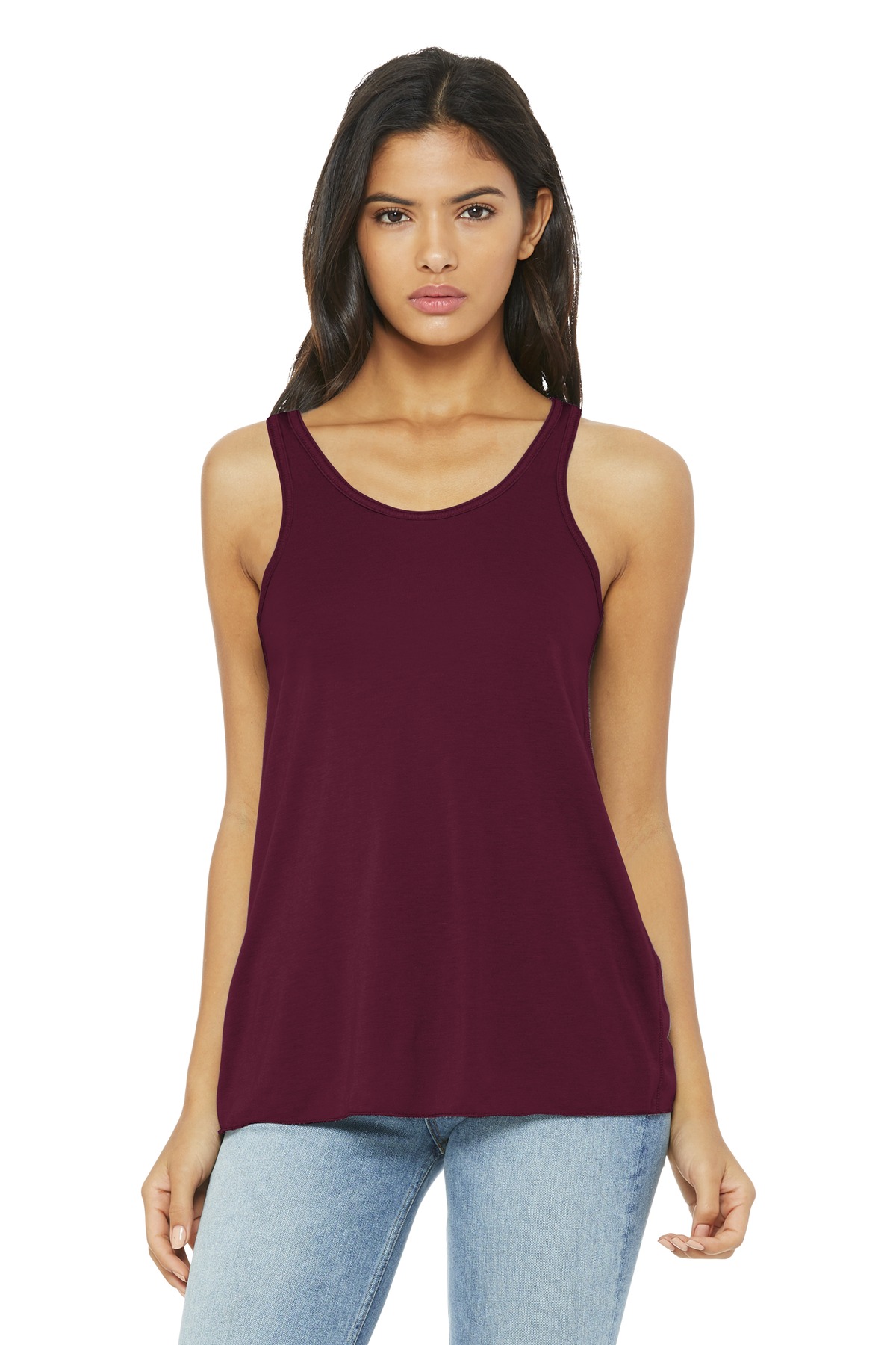 BELLA+CANVAS Women's Flowy Racerback Tank. BC8800 135