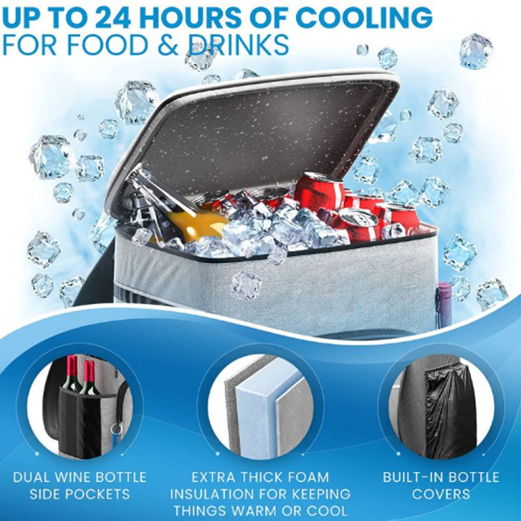 Insulated Cooler Lunch Backpack 3