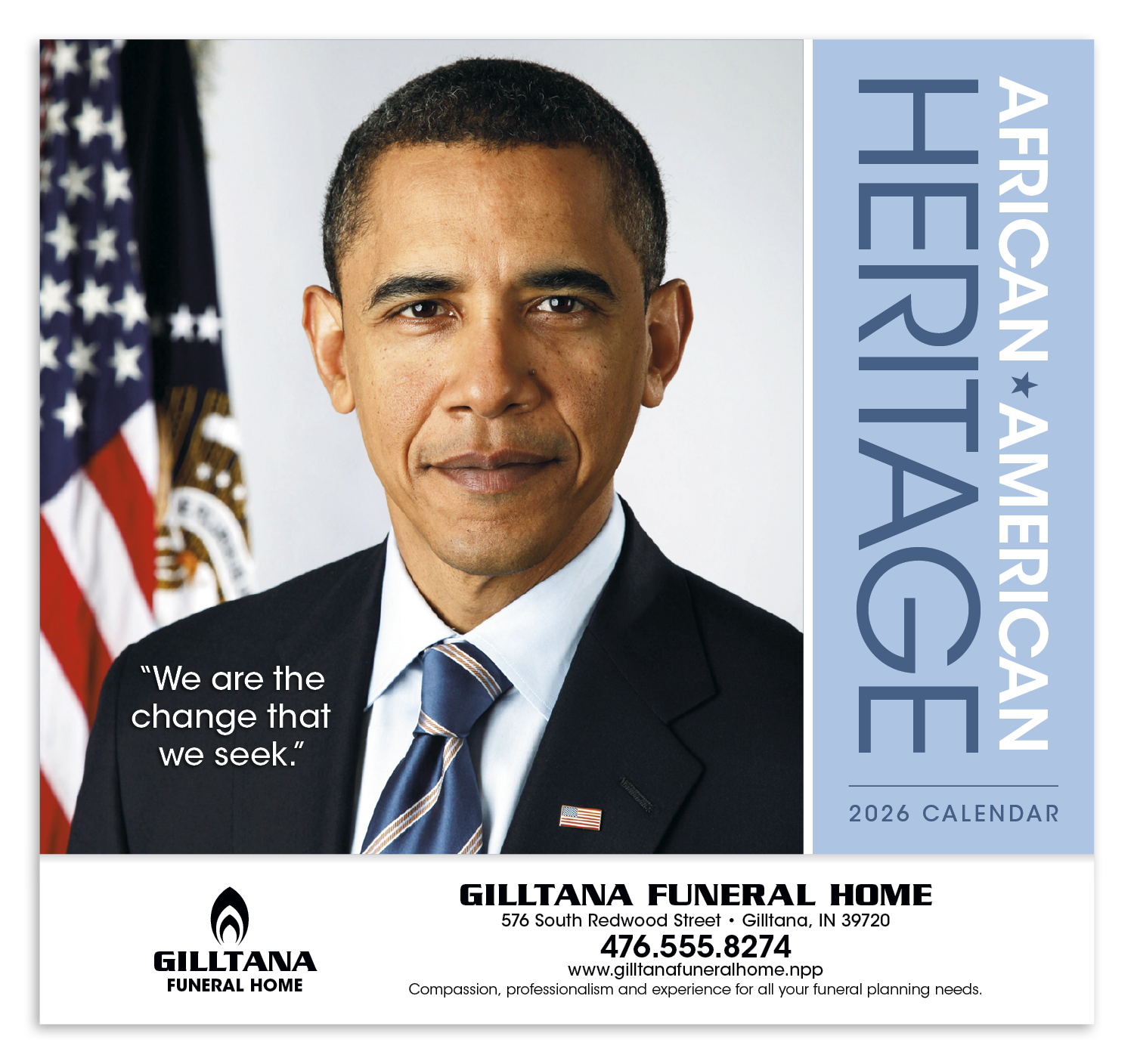 Triumph® Calendars African-American Heritage Barack Obama Calendar 20