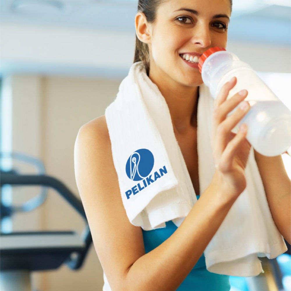 Cotton Terry Velour Fitness Towel 2