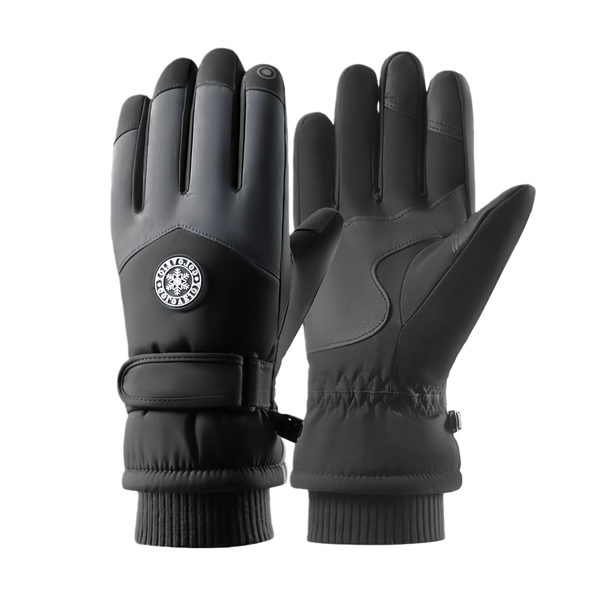 Water Resistant Winter Ski Gloves Touchscreen Thermal Unisex 2
