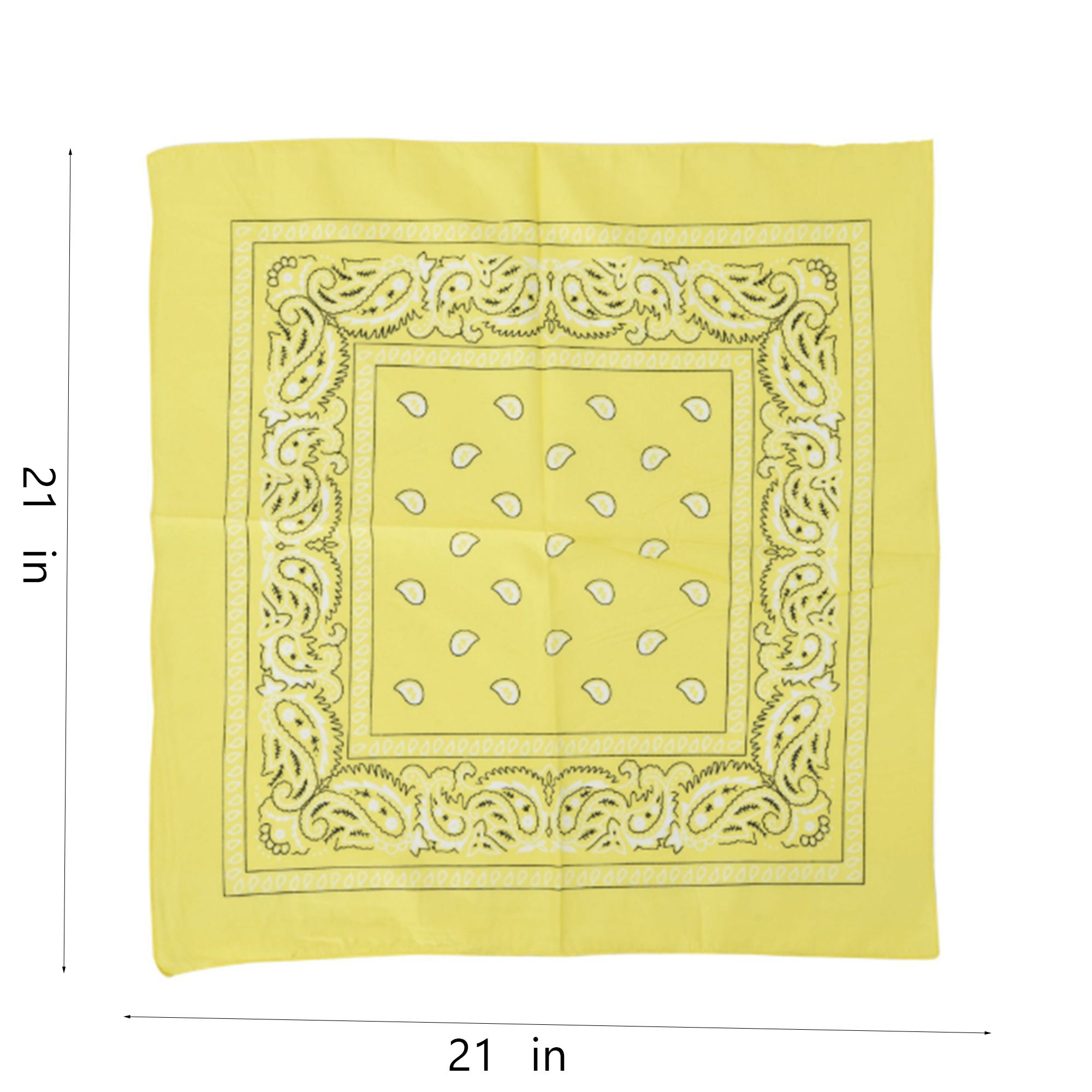 Polyester Bandanna 21" x 21" 3