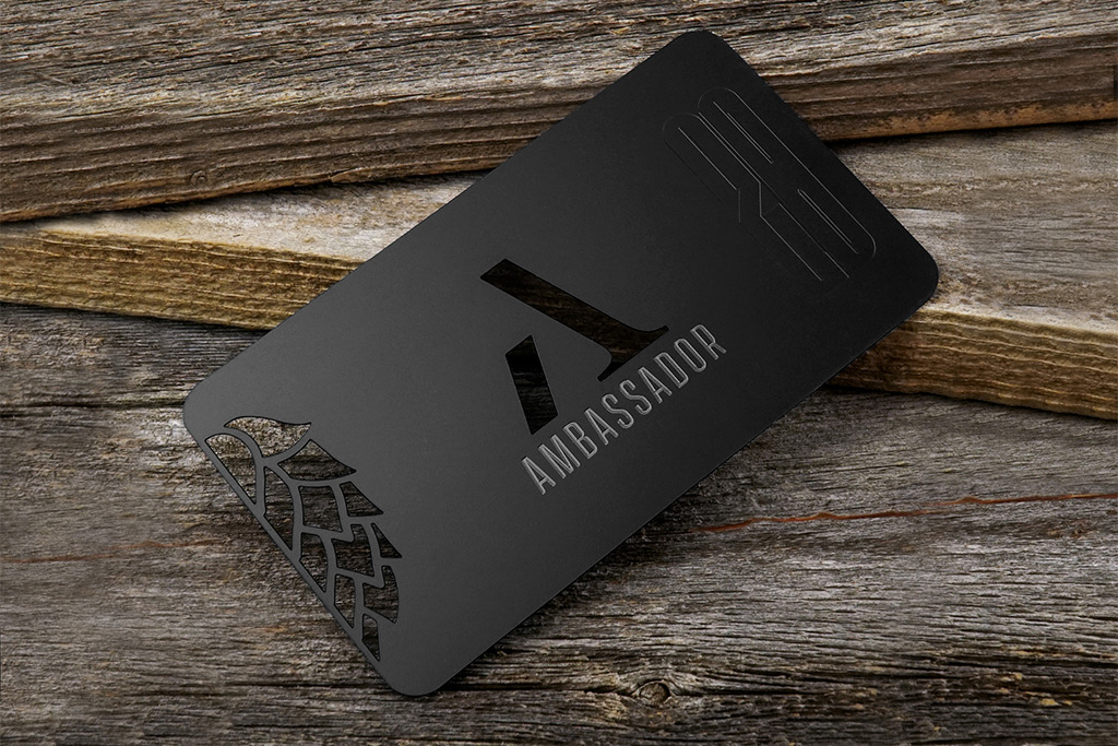 Black Metal Business Cards 34