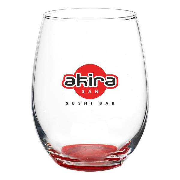 Liquid Lunch 15 oz Stemless Wine Glasses 53