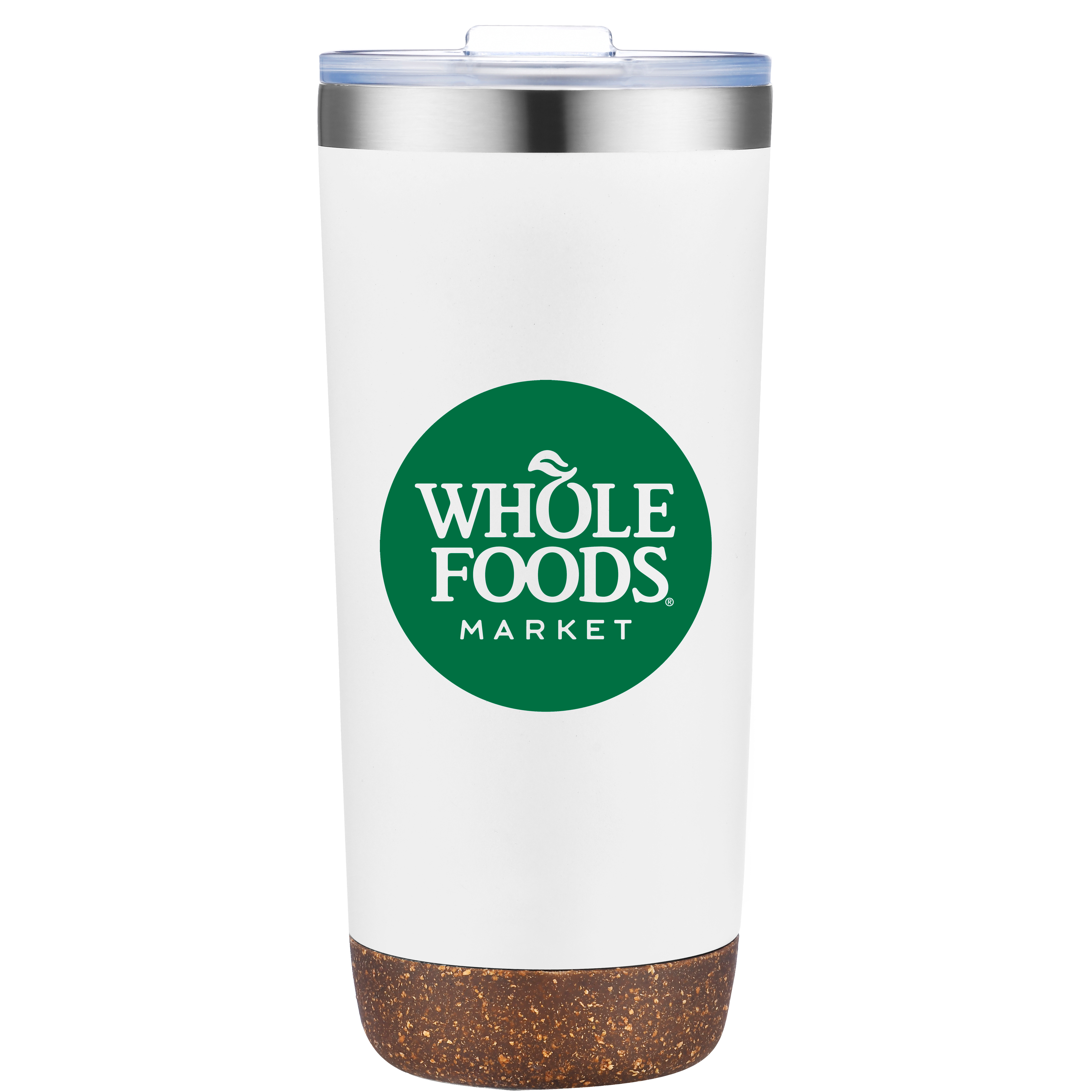 Oasis-V 22 Oz. Stainless Steel Travel Tumblers with Natural Cork Base (Double Walled) 3