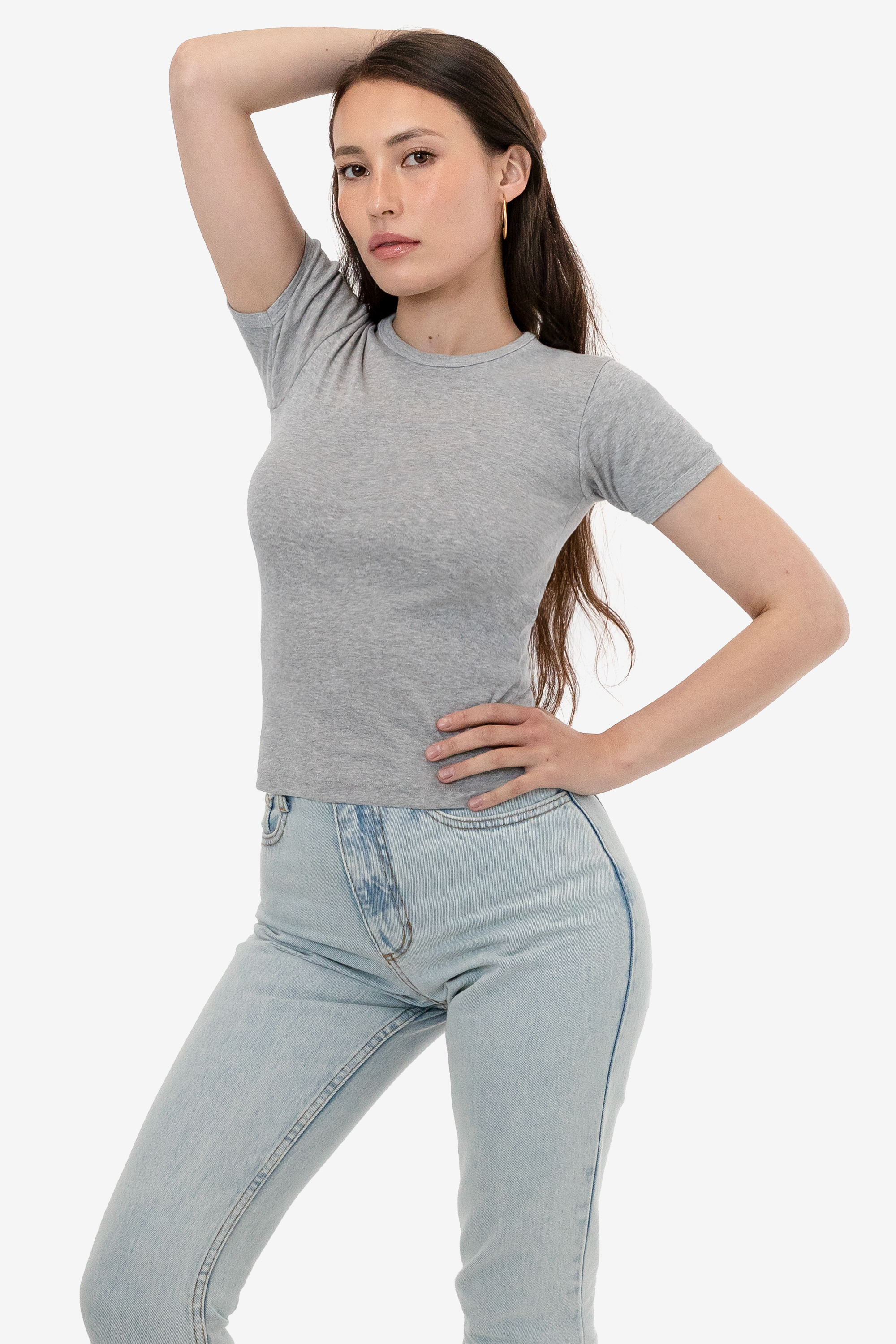 BABY RIB CLASSIC CREW NECK TEE 3