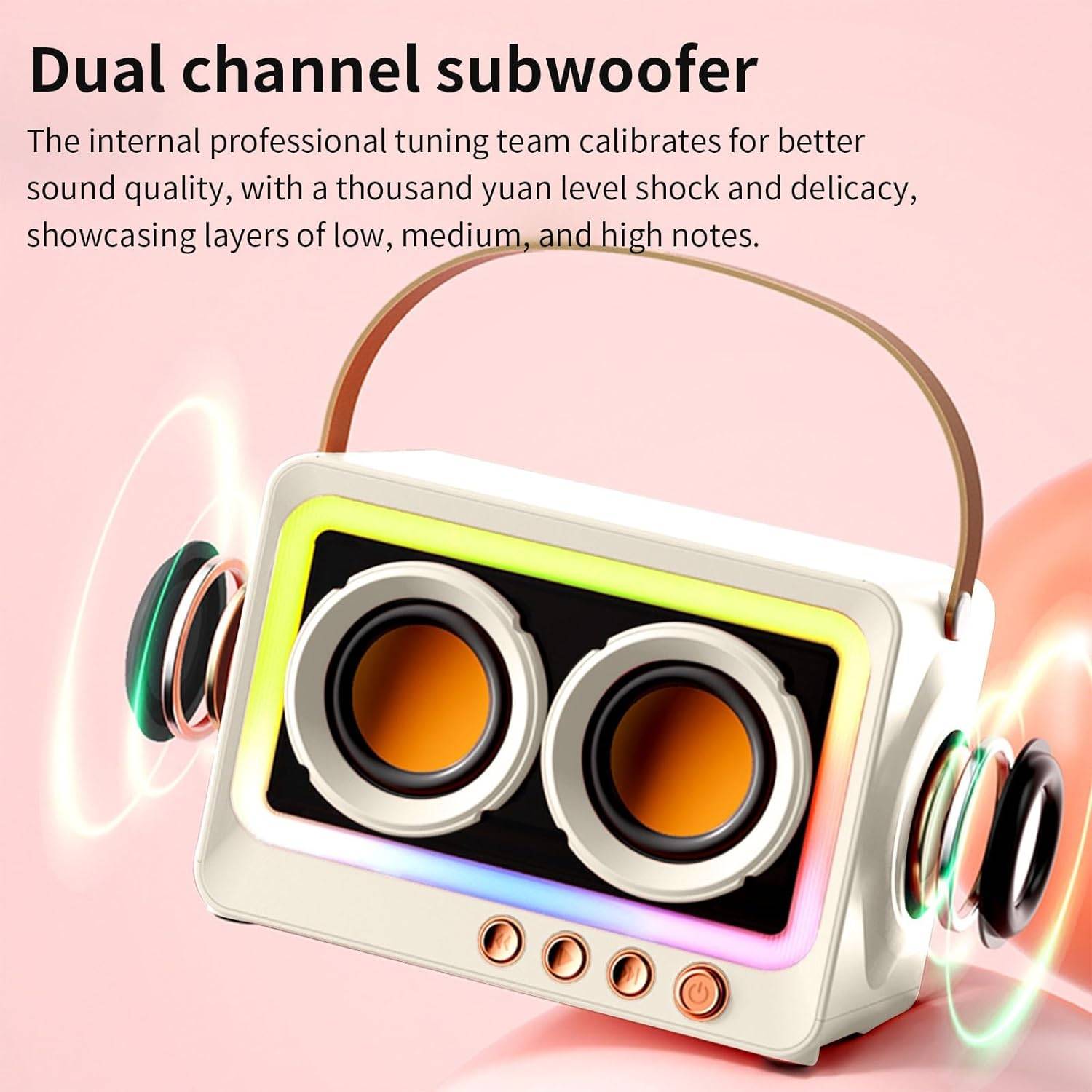 Portable Creative Bluetooth Speaker 2