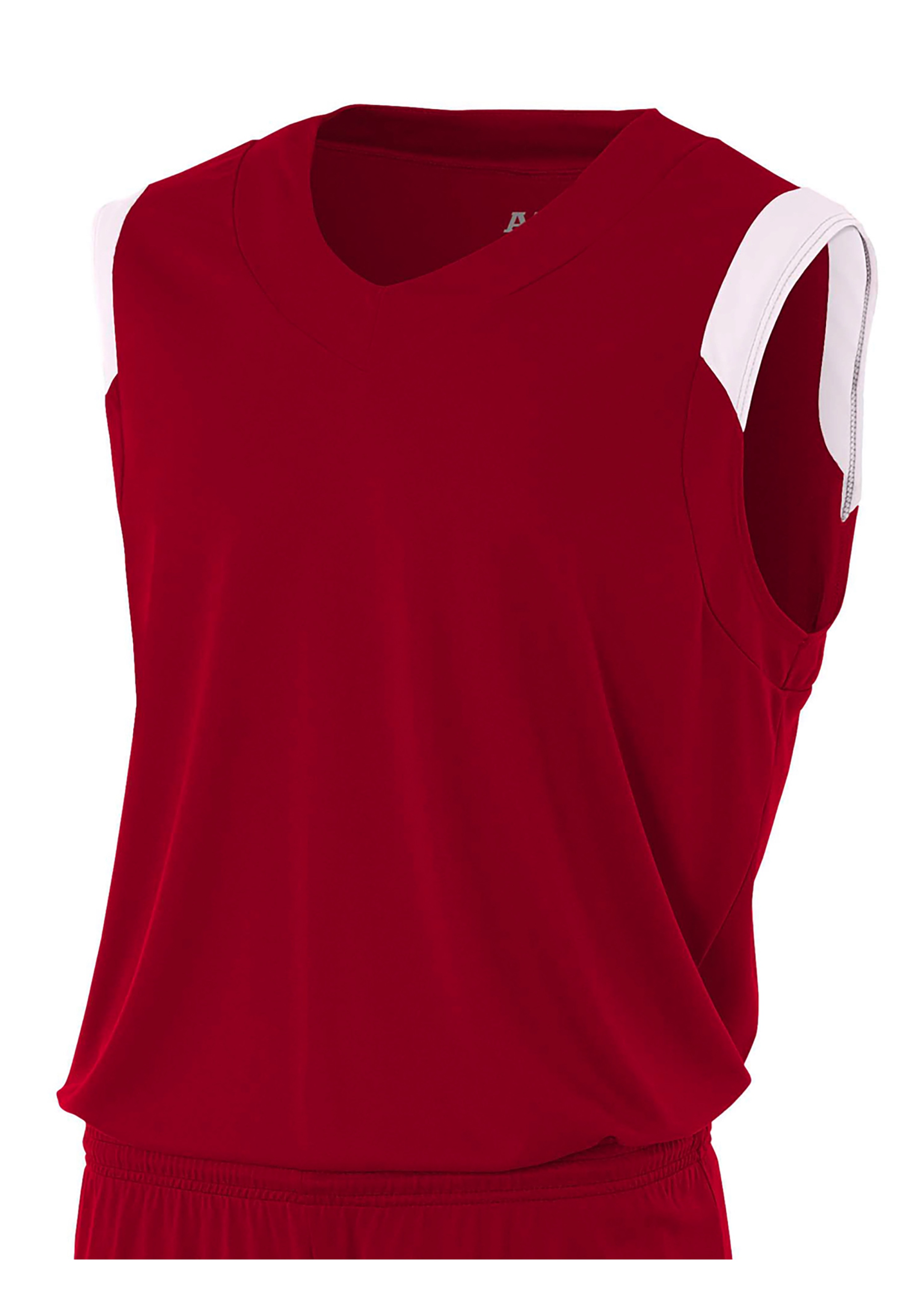 A4 Moisture Management V-Neck Muscle 6