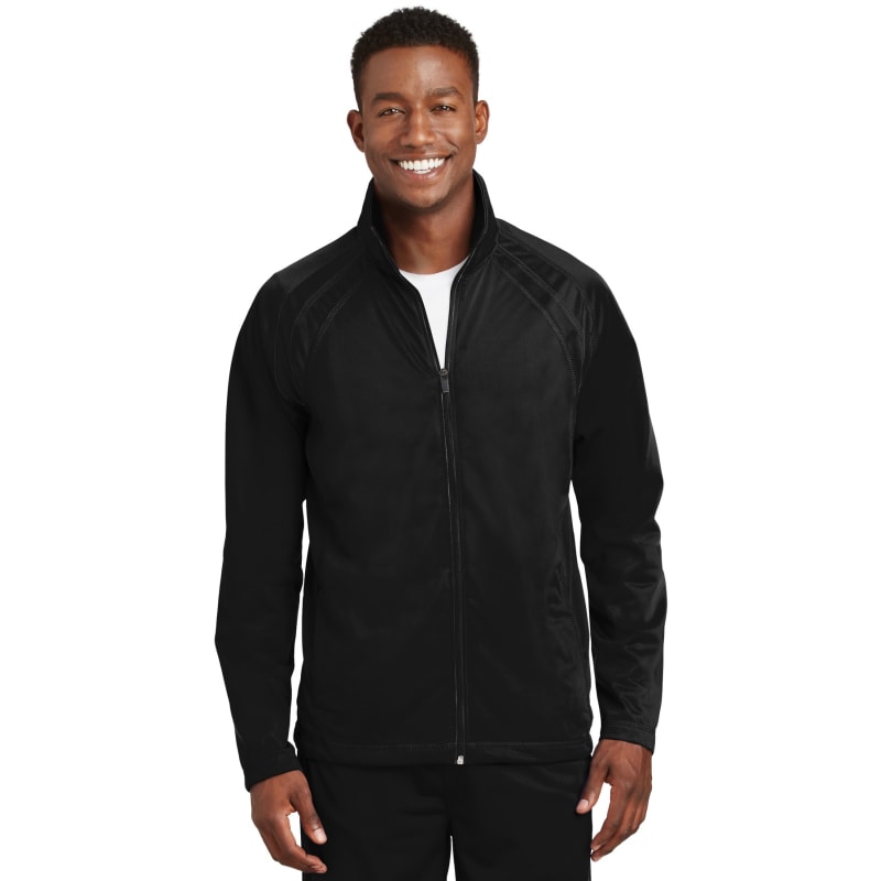 Sport-Tek Tricot Track Jacket. 3