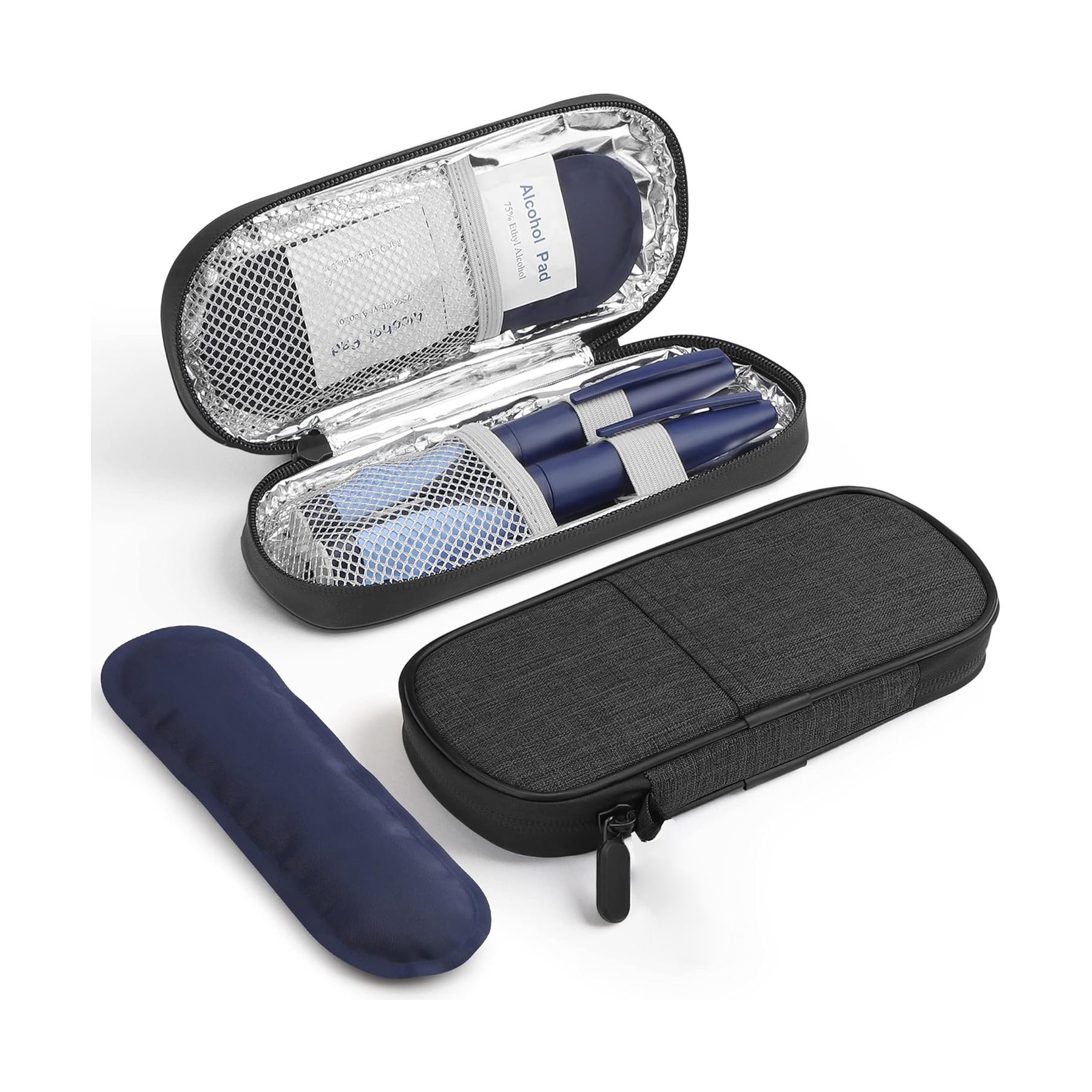 Medical Insulin Refrigeration Bag With Ice Pack 5