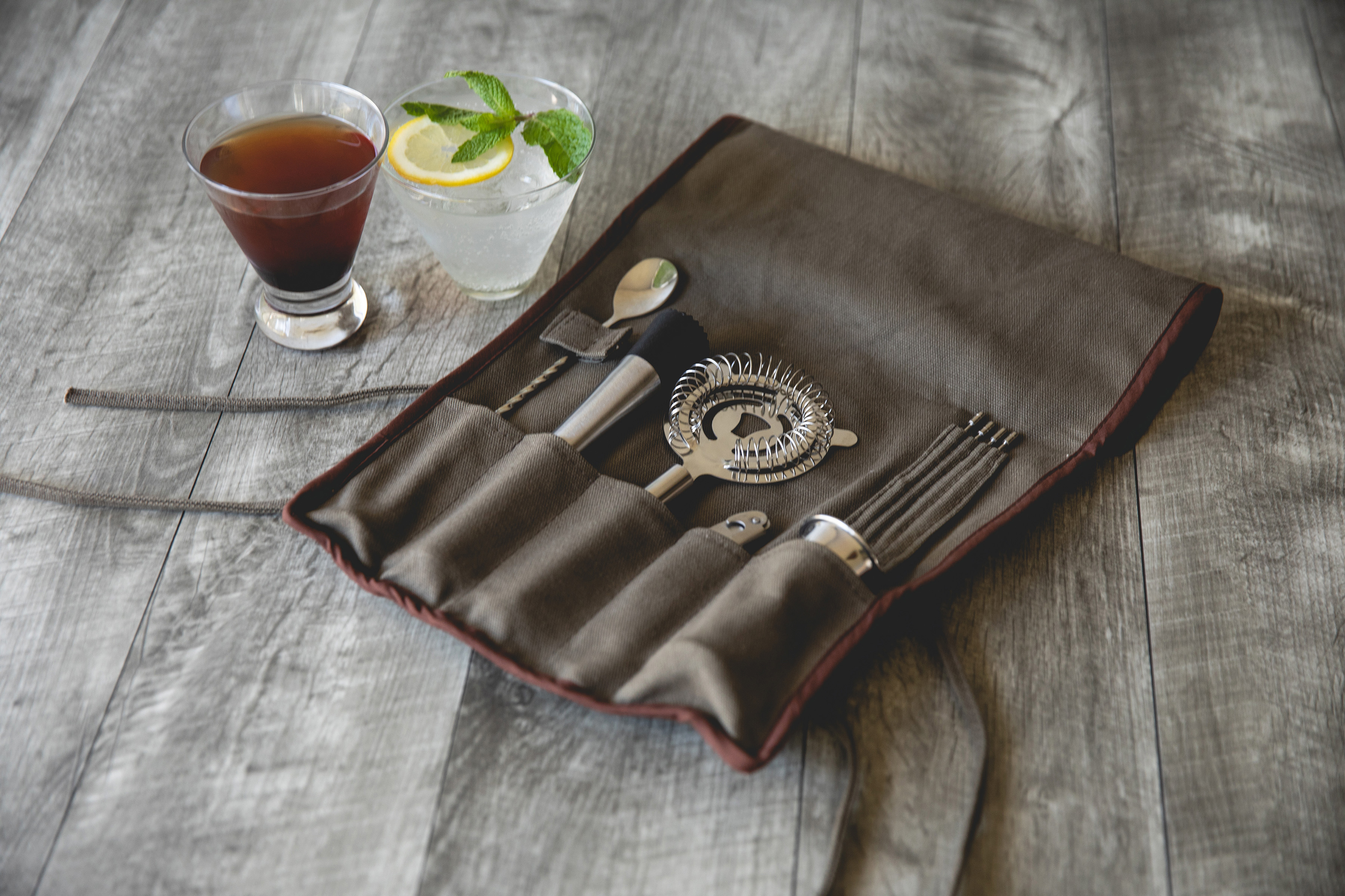 10-Piece Bar Tool Roll Up Kit 5