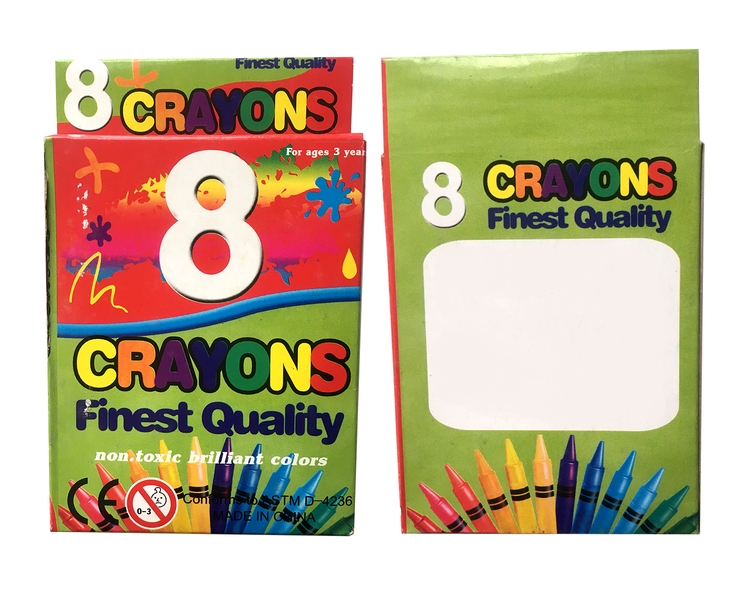 8 Pack Crayons 3