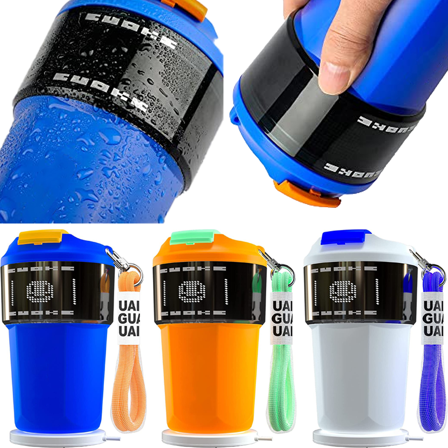 12oz Smart Insulated Coffee Mug with Innovative LED DIY Proj 1