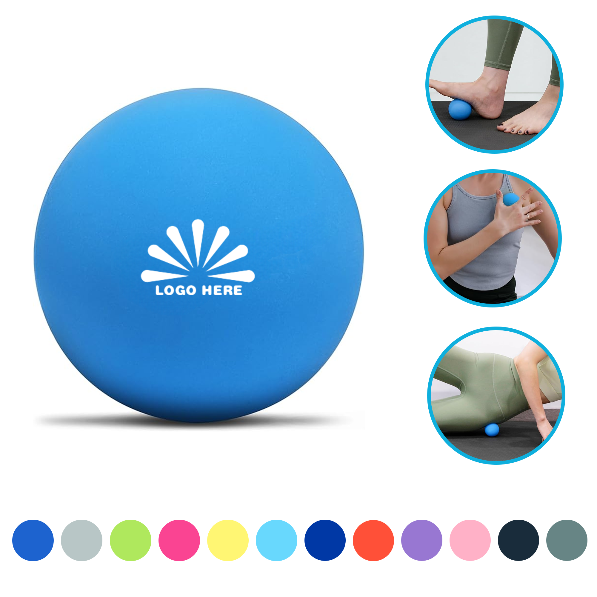 Portable Massage Fascia Lacrosse Ball 2