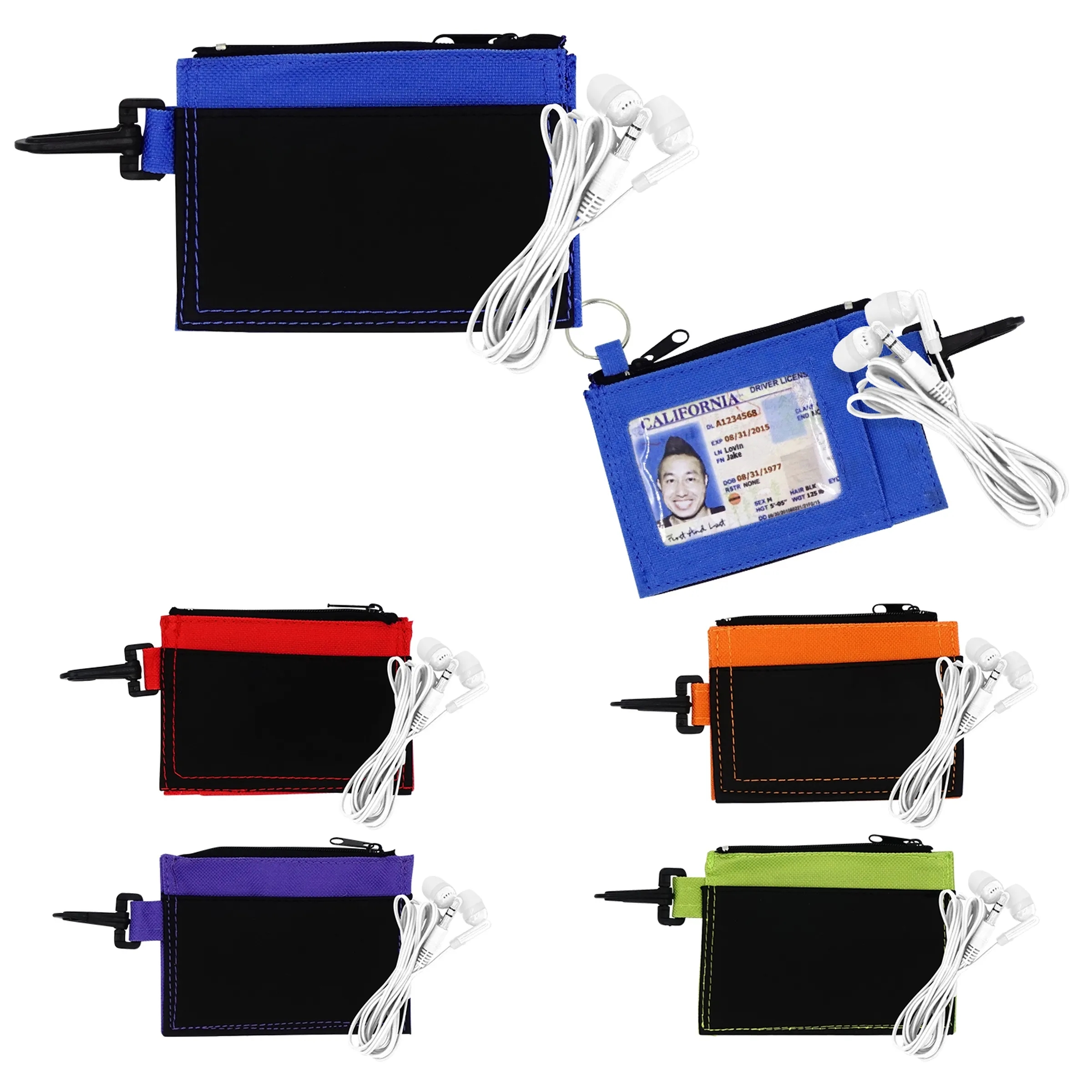 Ear Buds in Travel Wallet 4