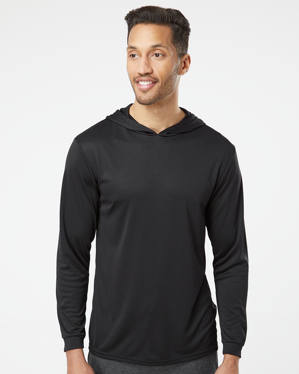 Unisex Bahama Performance Hooded Long Sleeve T-Shirt - 220 56