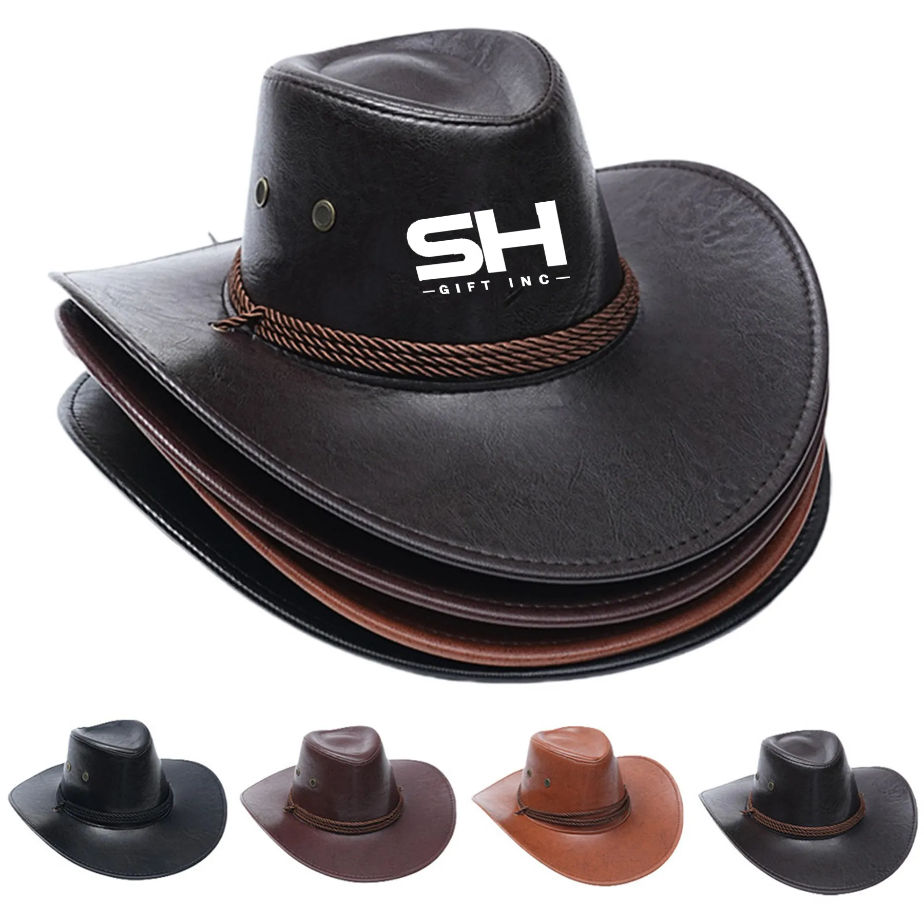 Western Vintage Cowboy Riding Hat 6