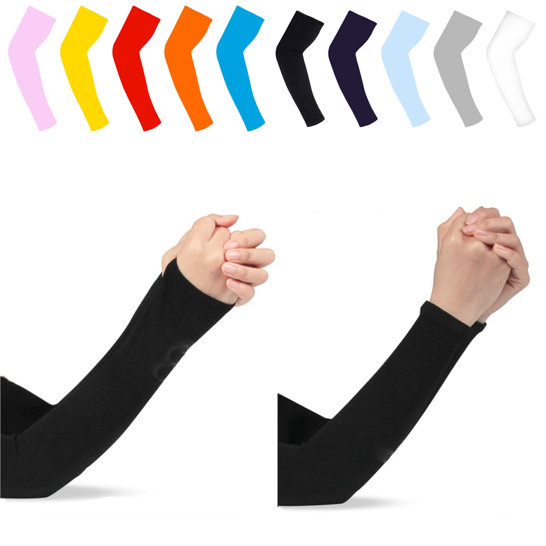 Ice Silk Sun Protection Arm Sleeve 2