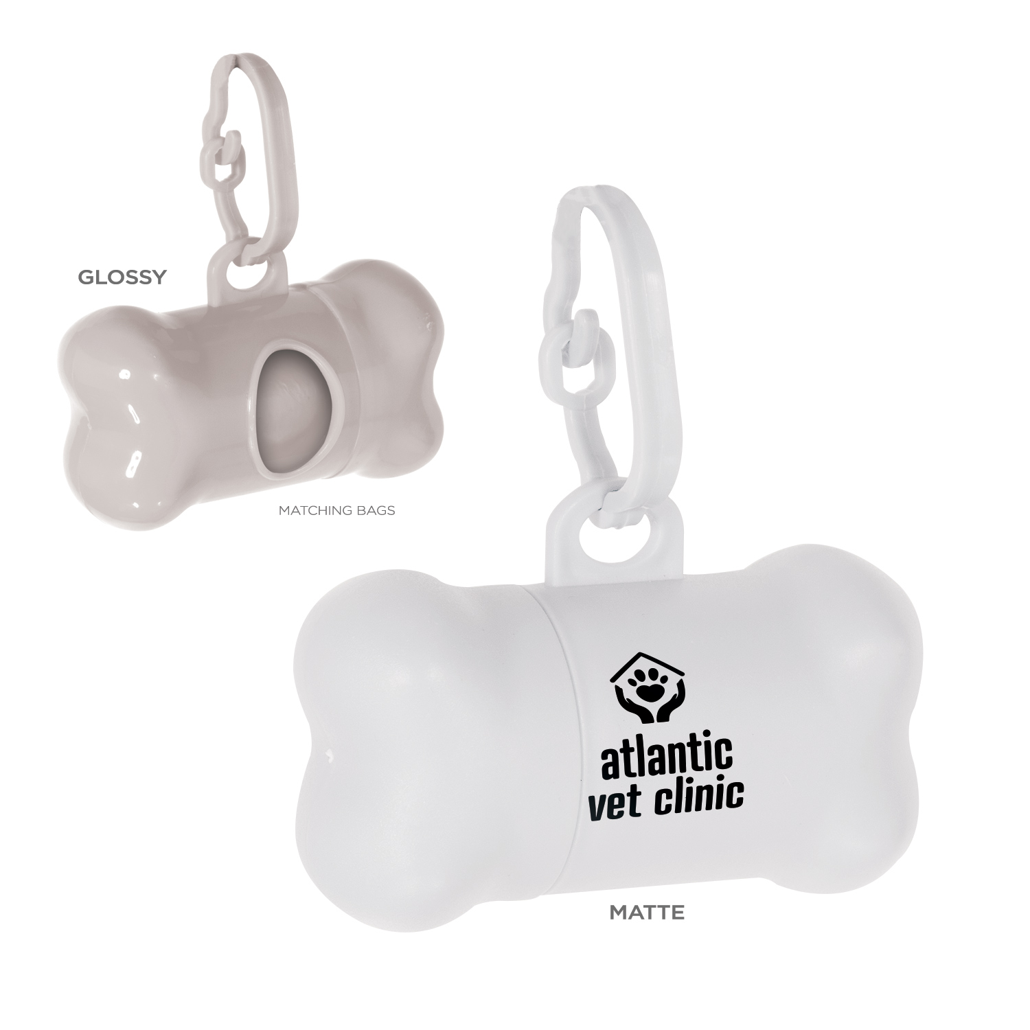 Doggy Bone Waste Bag Container 12